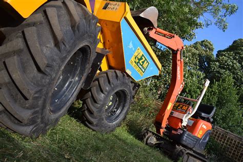 mini digger hire brandon